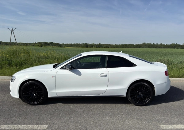 Audi A5 cena 46900 przebieg: 156951, rok produkcji 2015 z Ropczyce małe 352
